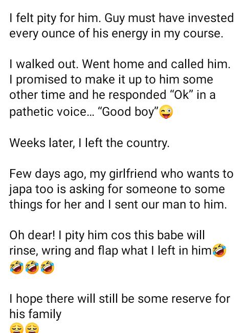 He kept running errands and even risked his career for me - Nigerian lady narrates how she 