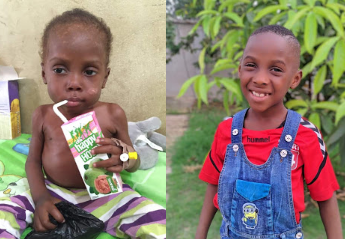 Akwa Ibom boy, Hope reunites with his mother seven years after he was branded a witch, stigmatized and left to starve to death