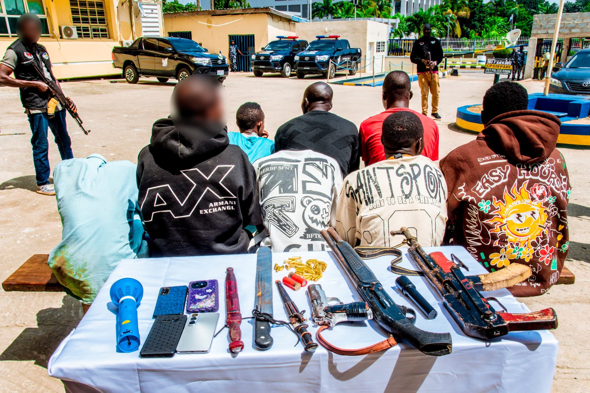 Police parade 12 arrested over death of Arise News anchor, security guard