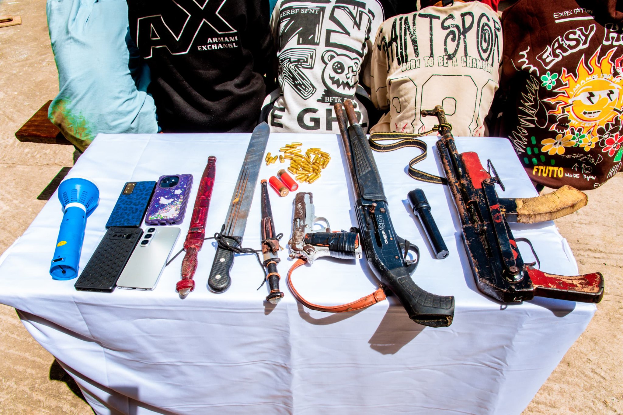 Police parade 12 arrested over death of Arise News anchor, security guard