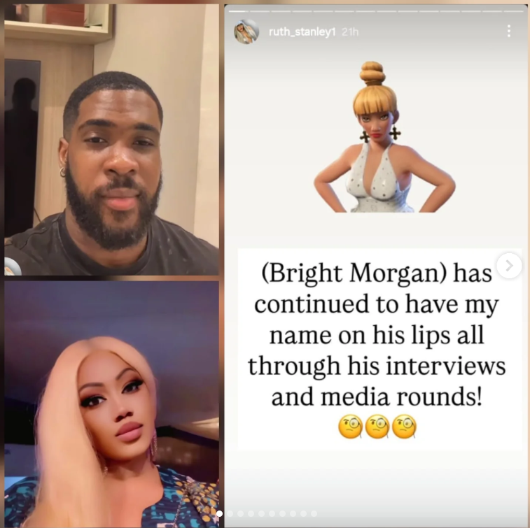 ?He?s opened a can of worms? ? Ex BBN star Bright Morgan?s ex-girlfriend finally speaks, promises more revelations