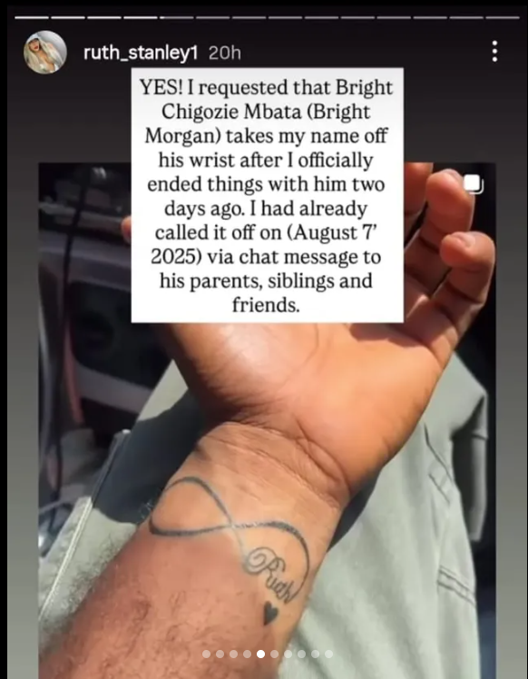 ?He?s opened a can of worms? ? Ex BBN star Bright Morgan?s ex-girlfriend finally speaks, promises more revelations