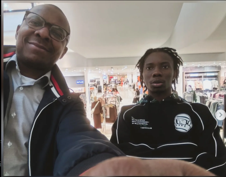 Spent the last week with my dad, longest we?ve ever been together? ? Blaqbonez shares bonding moments with father