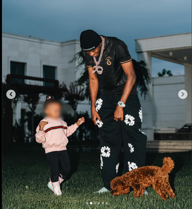Osimhen celebrates daughter with heartfelt message  as she turns 3