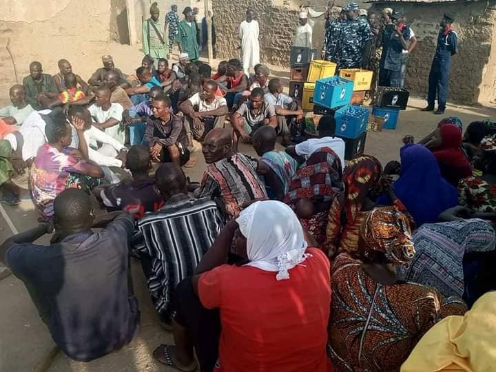 92 suspects arrested as Hisbah and security operatives confiscate 22 cartons of alcoholic drinks, ban brothels in Yobe community