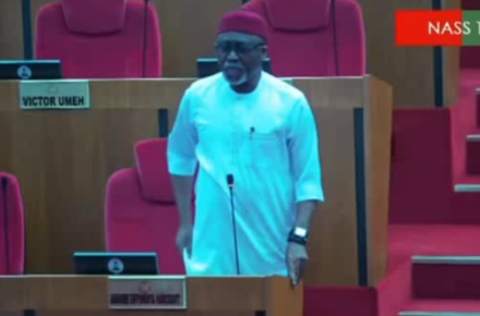 Senator Abaribe tackles his colleagues for failing to call out the government of the day over the heightened level of insecurity