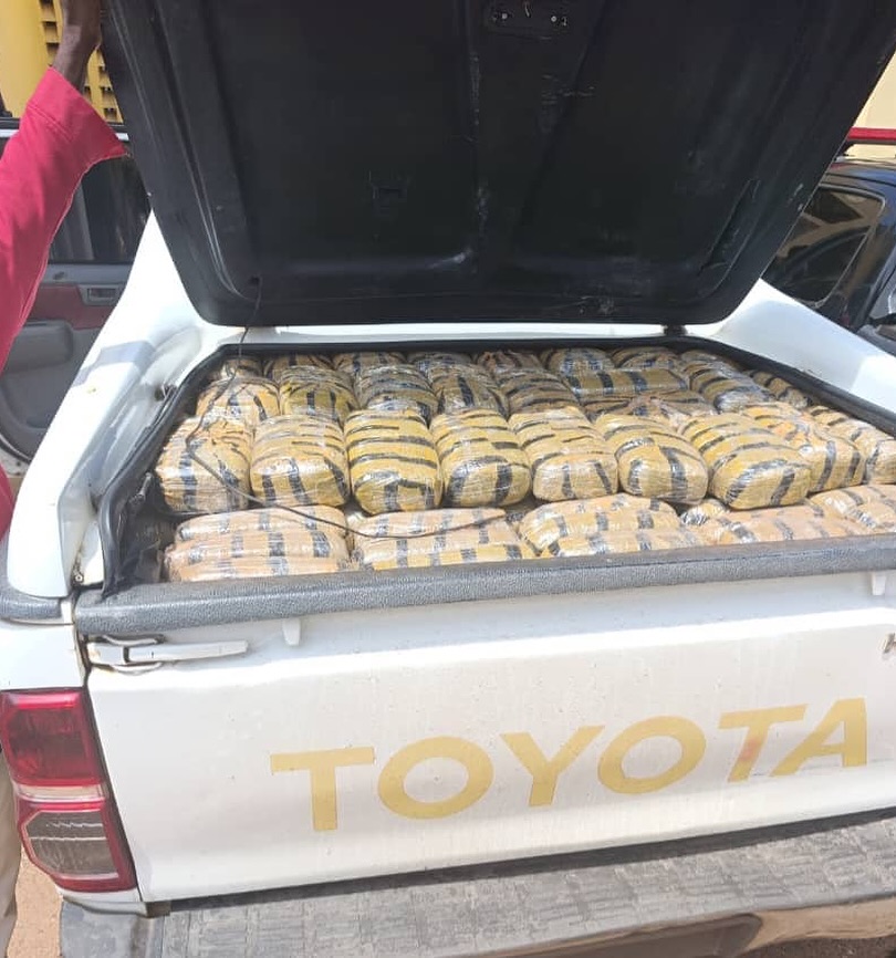 Two fake police officers arrested as troops intercept vehicles loaded with cannabis in Taraba