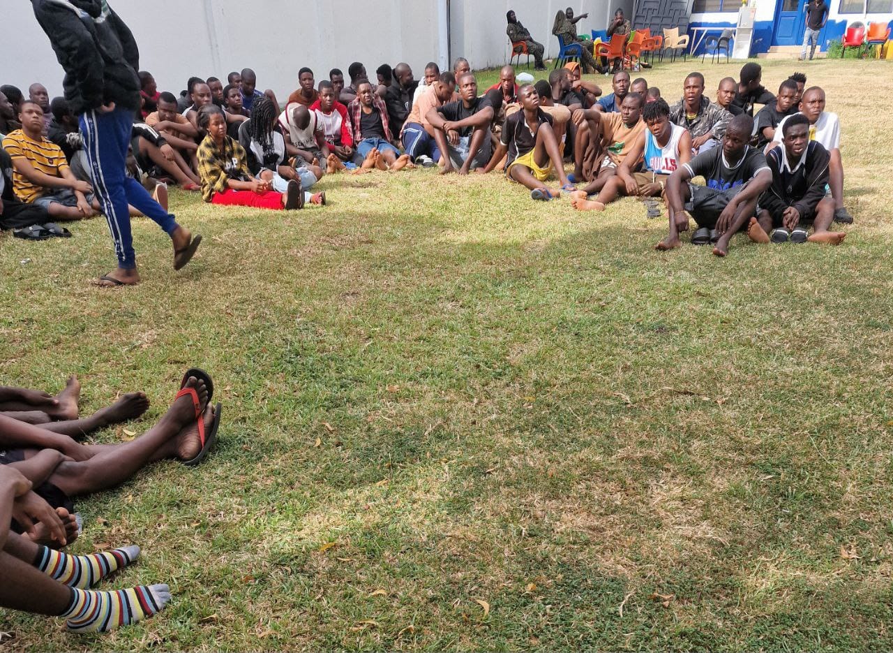 141 Nigerians arrested over wire fraud, romance scam, s3xtortion in Ghana