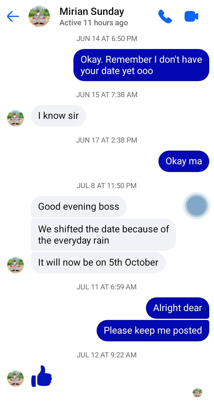 Nigerian woman d!es two days to her traditional wedding after complaining of chest pain