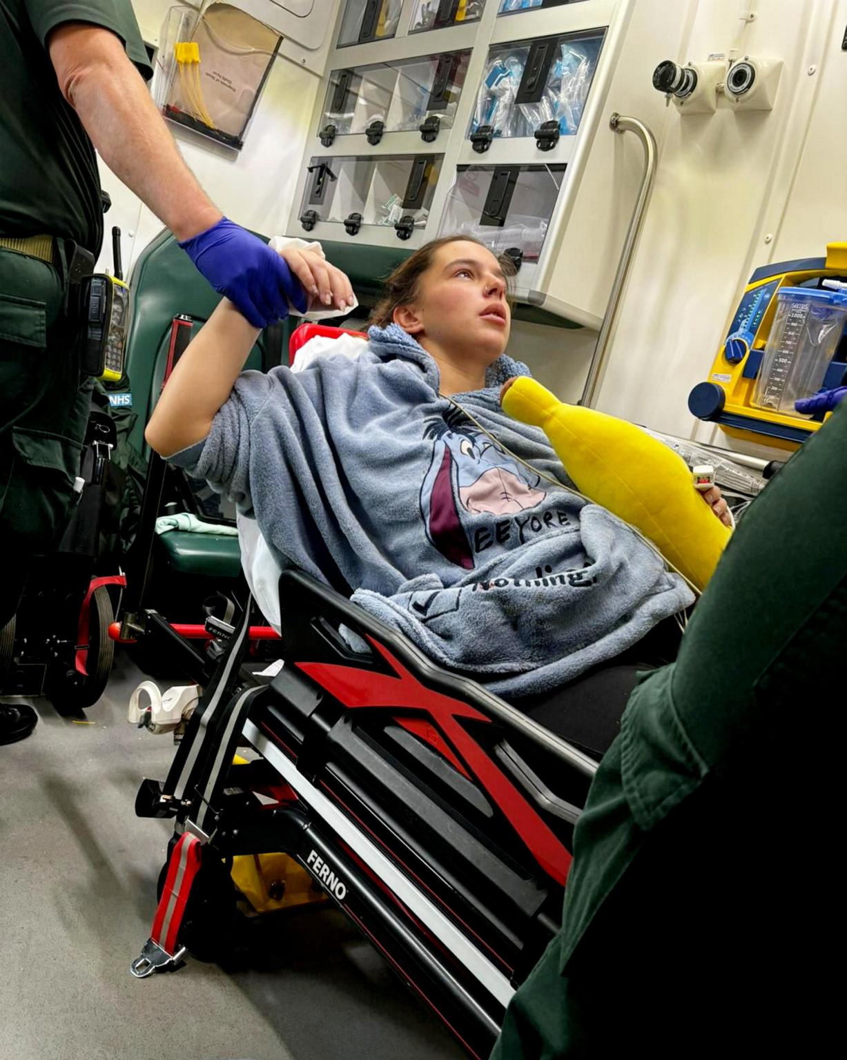 Woman rushed to hospital for appendicitis ends up giving birth to surprise baby