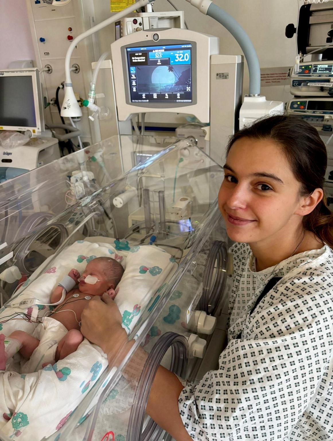 Woman rushed to hospital for appendicitis ends up giving birth to surprise baby