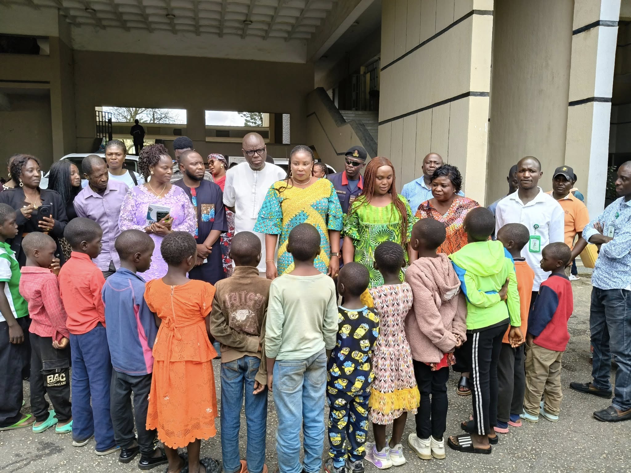 Plateau State Government child trafficking rescue