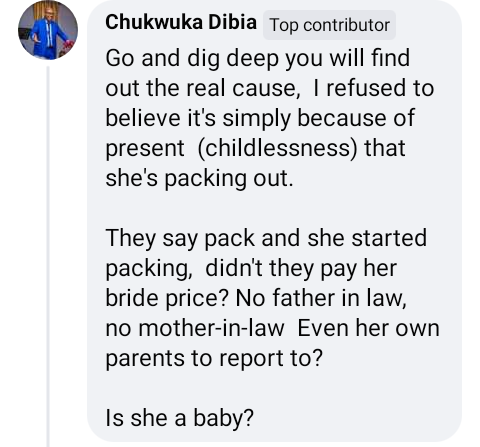 Is it proper to chase your wife because she hasn