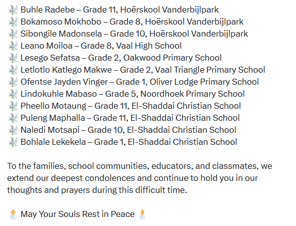 22-year-old driver in court on m8rder charges as South Africa school bus crash d3ath toll rises to 14