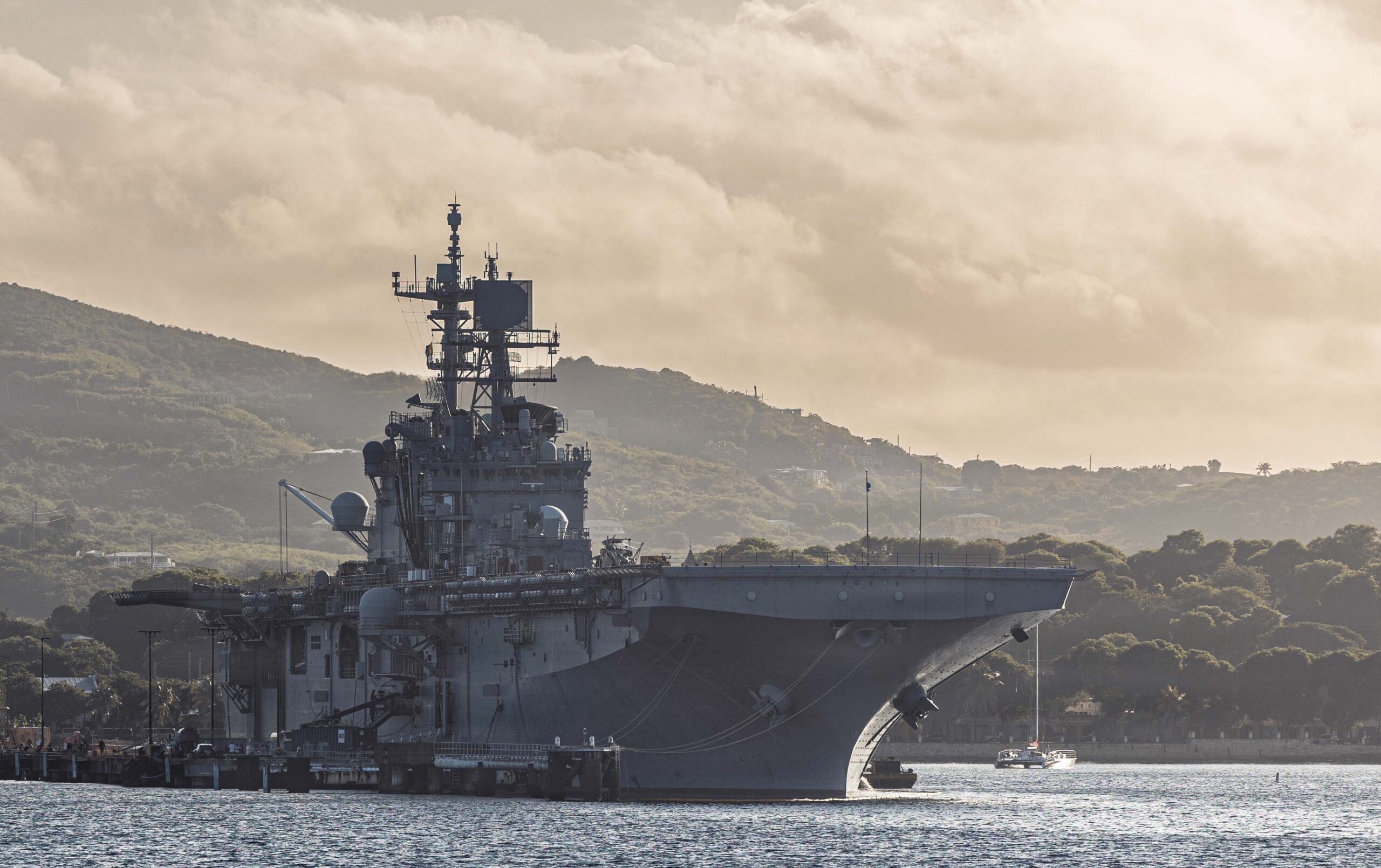 U.S marine of Nigerian descent d!es after falling overboard from warship in Caribbean