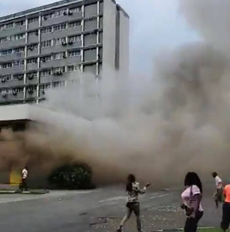 Fire outbreak at Rivers state Secretariat