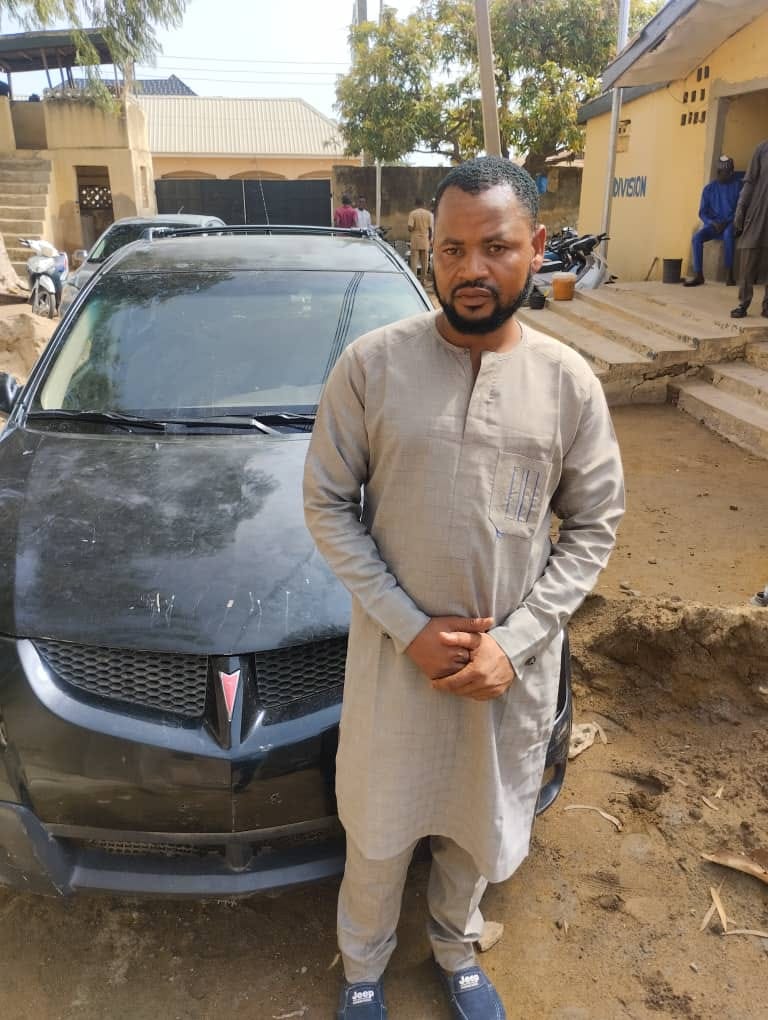Police arrest suspected car thief in Bauchi