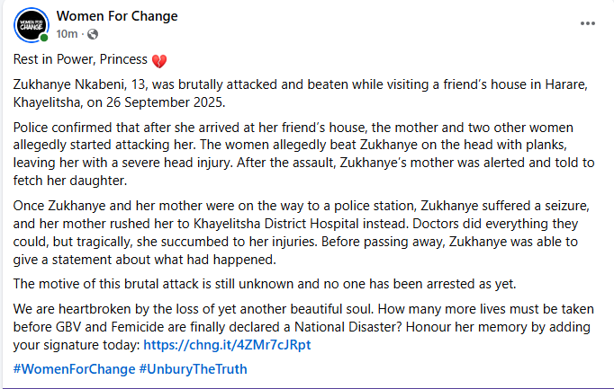 13-year-old girl beaten to d3ath by her friend